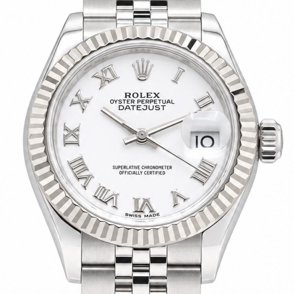 Rolex Datejust 28MM 279174 White Dial Watch